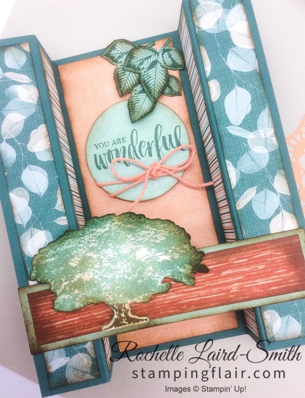 Stampin’ Up, SU, Stamping Flair, Rochelle Laird-Smith, Bridge Fold, Fancy Fold, Fun Fold, Nature’s Poem Stampin’ Up, SU, Stamping Flair, Rochelle Laird-Smith, Bridge Fold, Fancy Fold, Fun Fold, Nature’s Poem