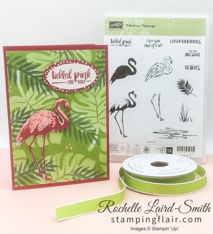 Stampin’ Up, Stamping Flair, Rochelle Laird-Smith, Tropical Escape, Handmade Card