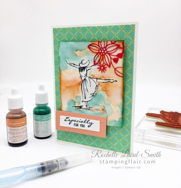 Step-it-Up Sunday Beautiful You Casual Crafter Step-it-Up Sunday Stampin' Up! Beautiful You stamp set Casual crafter Watercolour wash with ink refills