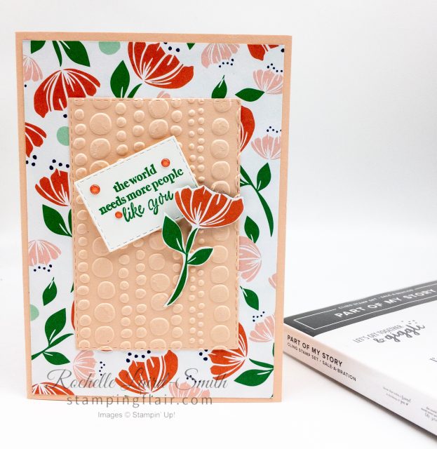 Create 3 cards with the Happiness Blooms stamp set using a simple sketch