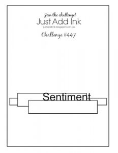 Just Add Ink Sketch Challenge