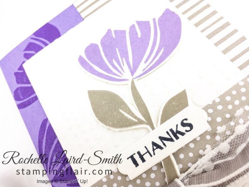 Bloom by Bloom, Quick & Easy card layout, Simple Sketch, Stampin' Up!, Create a handmade card