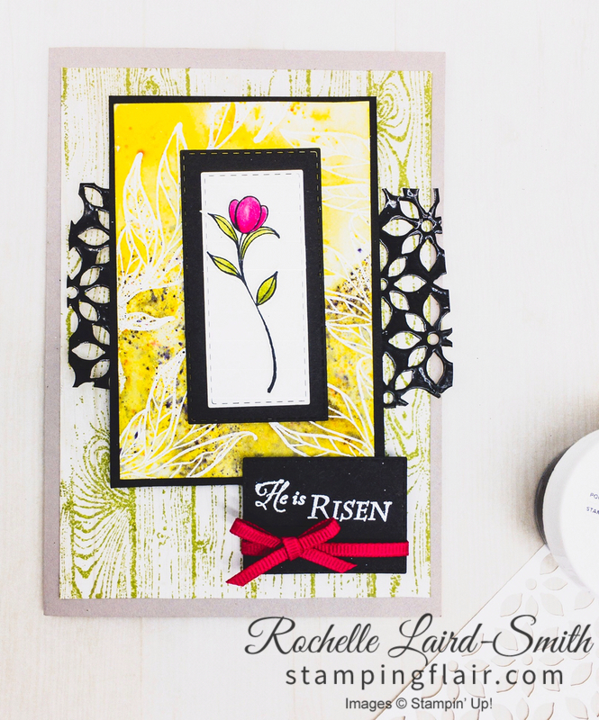 Step-it-Up Sunday card for the avid crafter with His Grace stamp set, Easter card, Stampin' Up!
