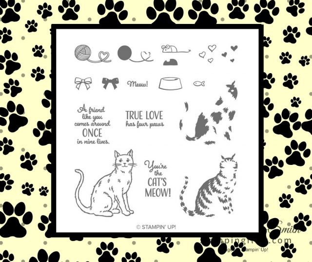 Cat image Nine Lives stamp image