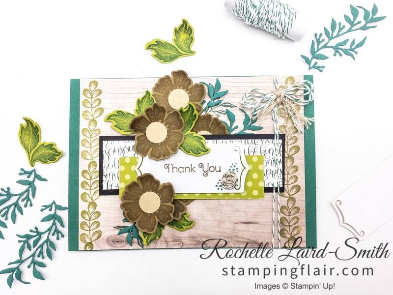 Avid crafter card with Everything is Rosy product medley
