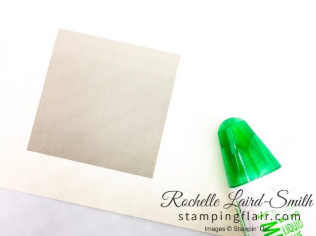 Clear Block stamping technique, Stampin' Up1