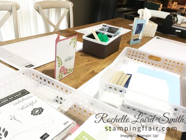 Make and Take table