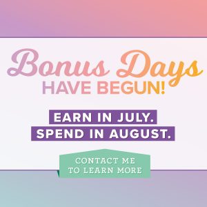 Stampin' Up! earn extra dollars to spend
