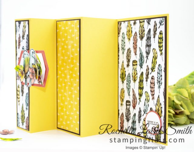 Create an interactive handmade card with Stampin' Up! products