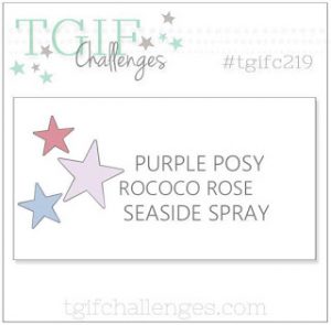 TGIFC, Challenge #TGIFC219 Color Challenge