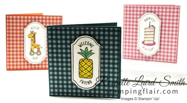 Colouring in stamps with Stampin' Write Markers