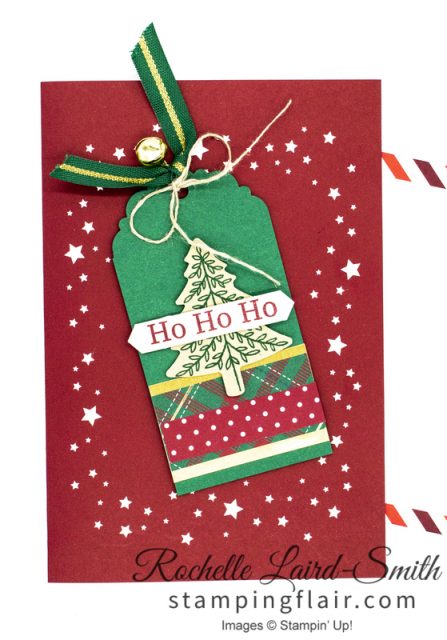 Christmas card with Night Before Christmas printed cards