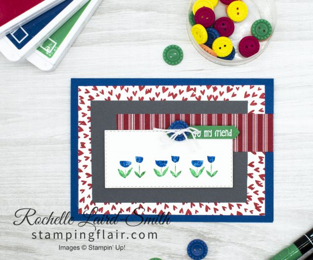 Friendship card using Little Elephant stamp set by Stampin' Up!