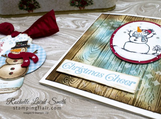 Coordinated Christmas Products using Snowman Season Stamp set