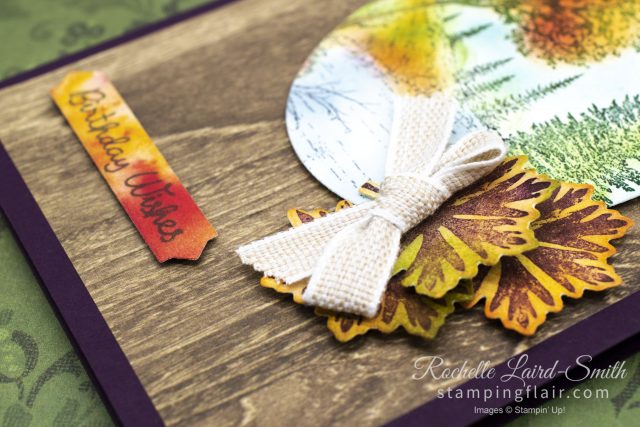 Pressed Petals Designer Series Paper creates a fall card, Kre8tors Blog Hop