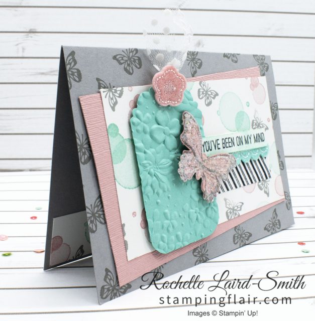 Stampin' Up! handmade card with butterfly