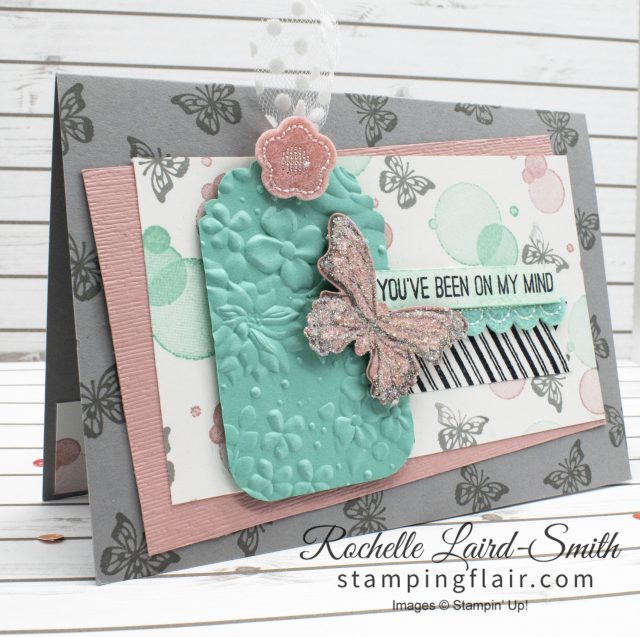 Stampin' Up! Butterfly Gala card with Dazzling Diamonds