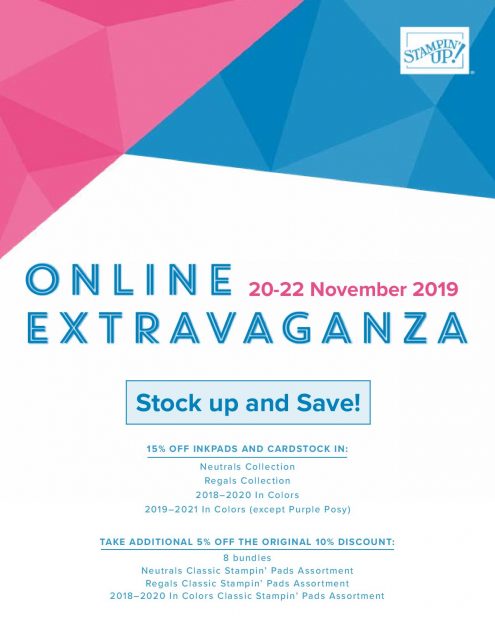 Stampin' Up! Online Extravaganza