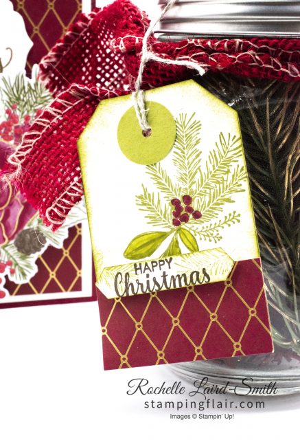Christmas Gift Tag with Christmas Countdown stamp set