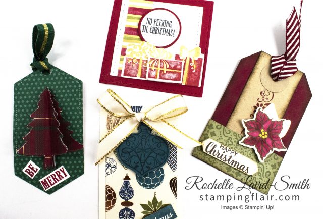 Handmade Gift Tags, DIY Gift Tags to decorate Christmas presents