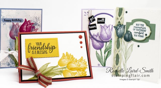 Timeless Tulips Class, Stamping Flair