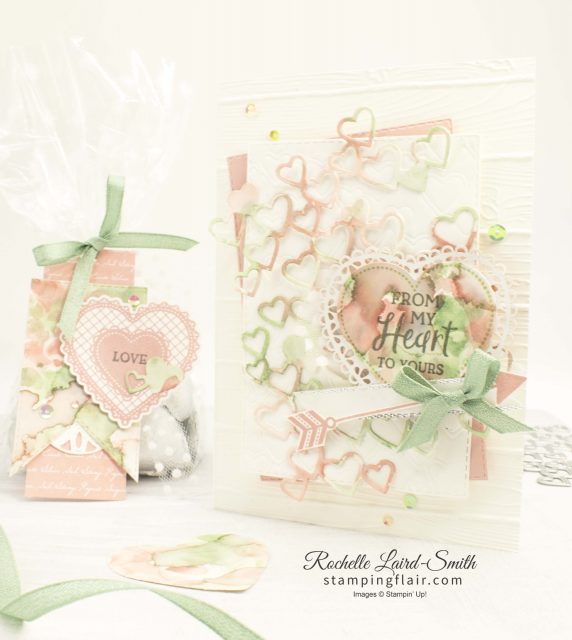 Heartfelt bundle, Stampin' Up!, Watercolouring with aqua painters