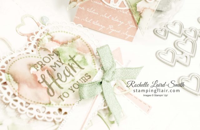 Watercoloured heart from Heartfelt Bundle, Valentines Day card, Joy of Sets blog Hop, February 2020