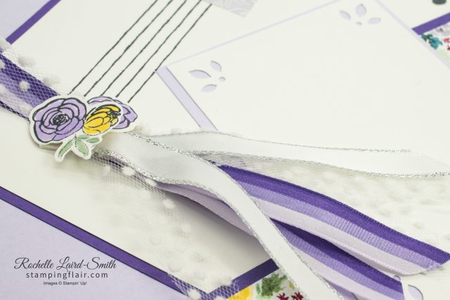 Music Stave used as border on a scrapbook layout