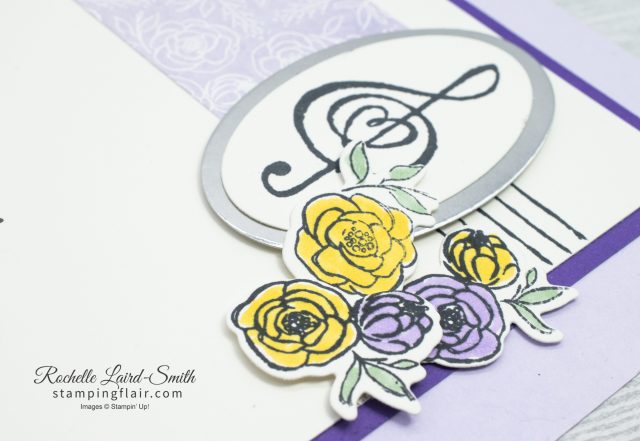 Musical Scrapbook page using music from the Heart