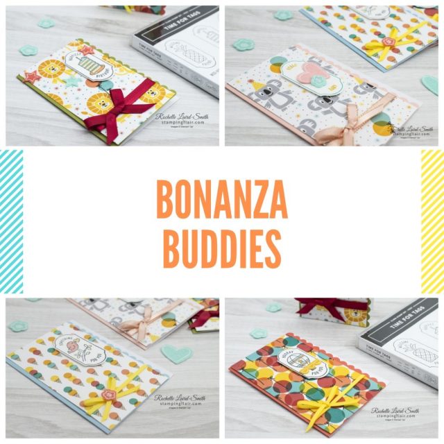 Bonanza Buddies DSP and Scalloped Note Cards