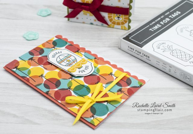 Time for Tags stamp set card