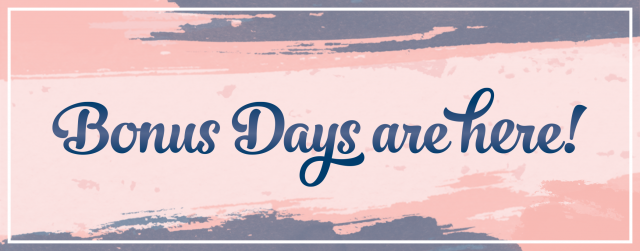 Bonus Days 2020