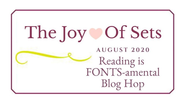 Joy of Sets Blog Hop, FONTS-Amental, Stampin' Up!