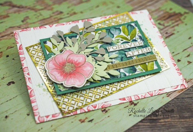 Stamp N' Hop, Favourite Bundle, Forever Greenery, Gold Lasercut paper