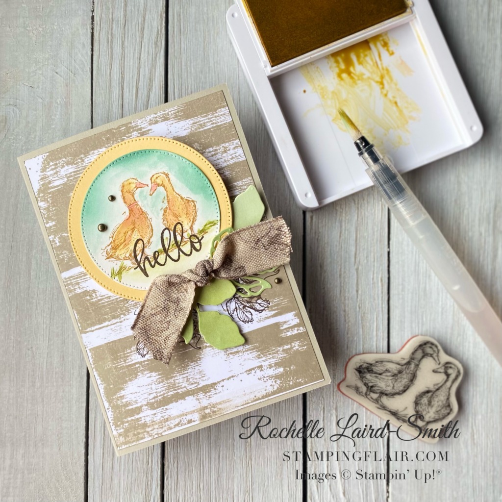 Crafty Collaborations Watercolour Blog Hop Stamping Flair
